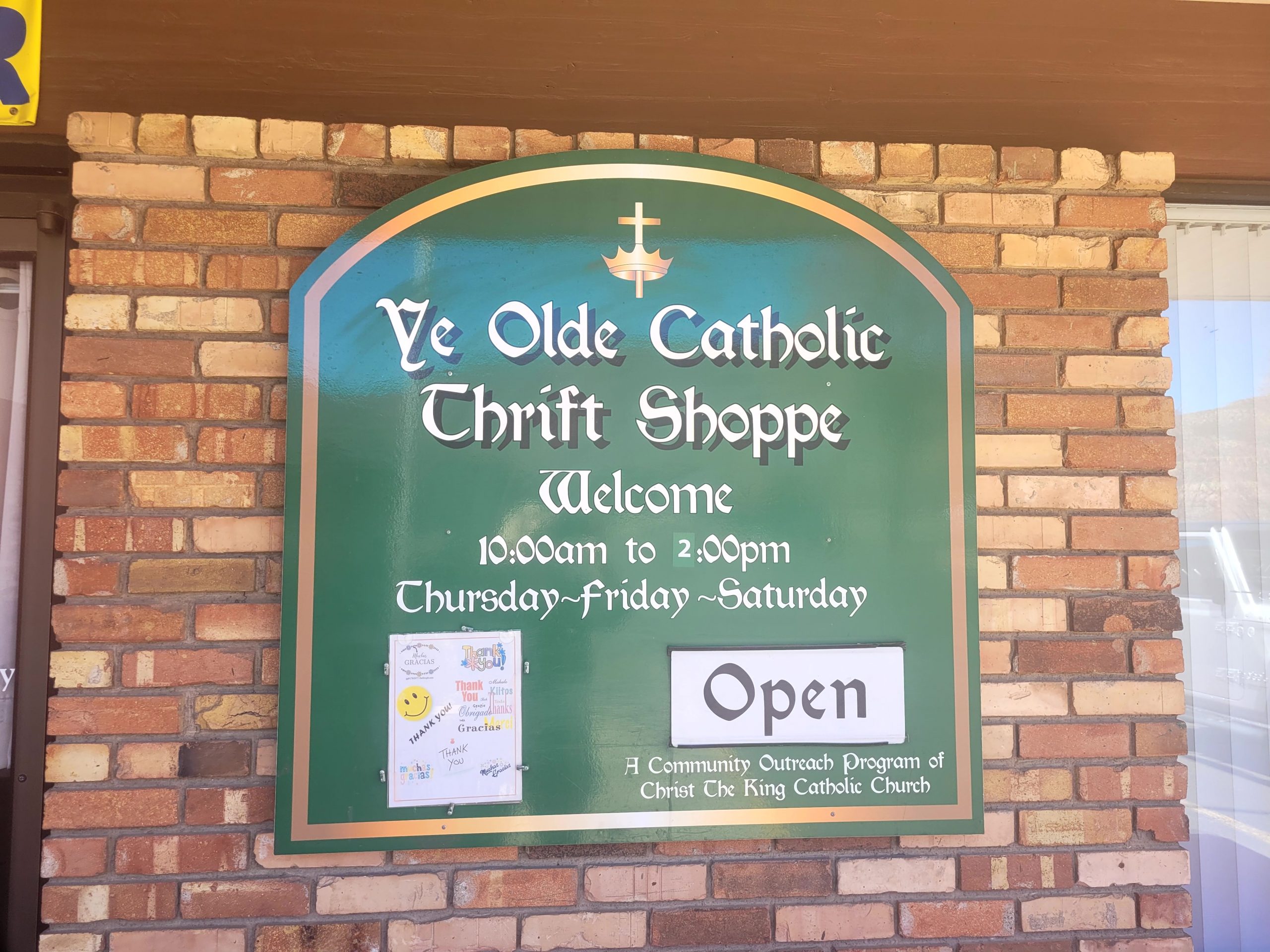 Ye olde catholic thrift shoppe